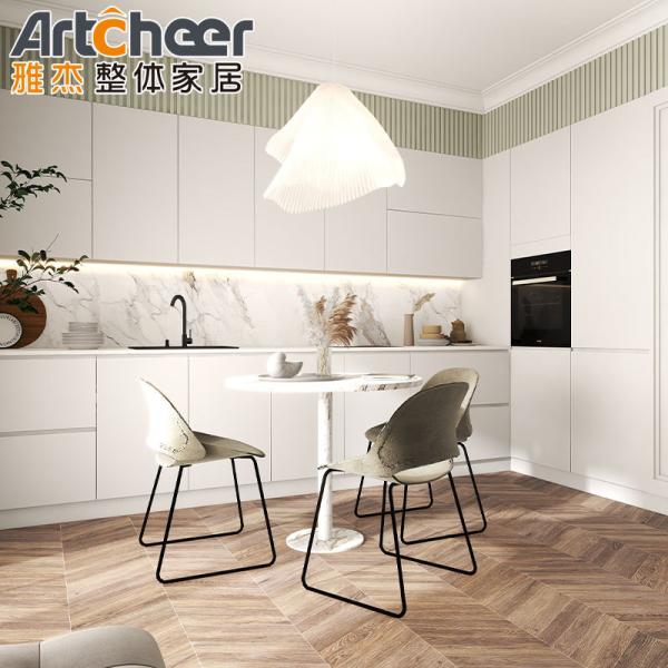 Durable And Sleek Modern Wood Home Furniture Design Set For Ethiopian Kitchen