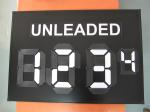 IP65 Gas Station Digital Price Signs Light Transmission LED Price Board