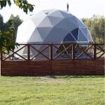 Fire Resistant Glamping Tent Outdoor Camping Dome Tents For 4 Seasons