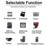 32 Inch Self Service Ticketing Kiosk Self Service Registration Kiosk