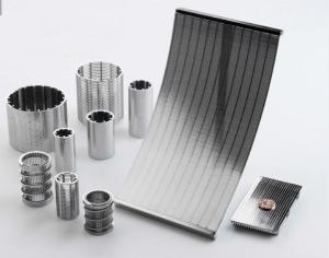 Wholesale Customized Johnson Wedge Wire Screens V Shaped Wrapped Slot Pipe Filter from china suppliers