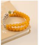 Natural Beeswax Amber Stone Bracelet for Men and Women Wholesale Natural Healing