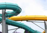 Hotel Resort Adult Water Slide / Fiberglass Tornado Water Ride