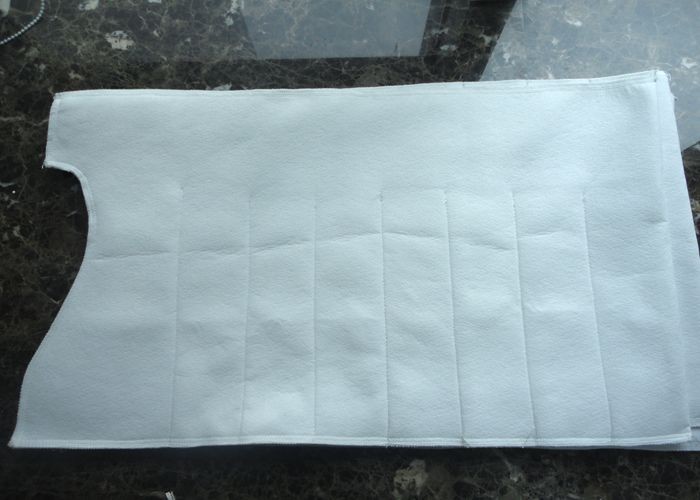 Polyester / Polypropylene Industrial Filter Bag High Temperature Filter Media