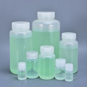 Wholesale Laboratory Round Reagent Polypropylene Plastic Bottles Transparent Narrow Mouth from china suppliers
