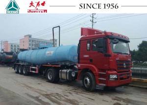 Wholesale 3 Axles Acid Tanker Trailer 21000 Liters Capacity V Shape Tanker For Less Residue from china suppliers