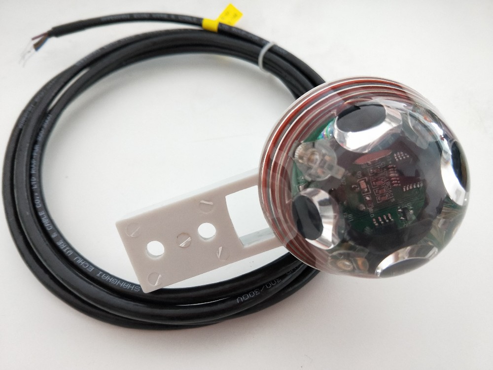 Theory Optical Rain Measuring Gauge Sensor for Agriculture 0.1mm/Pulse Unit