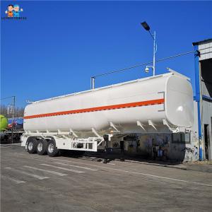 Wholesale 5 Compartments Steel Fuel Tanker Semi Trailer 45000L Volume from china suppliers