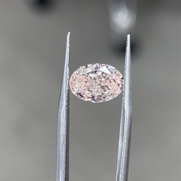 Fancy Intense Pink Diamond Clarity vs1 diamond Certified Loose Diamond Oval
