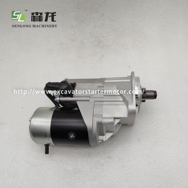 12V 2.5KW 9T Excavator Starter Motor For Denso 15451-63016 15451-63017 70000