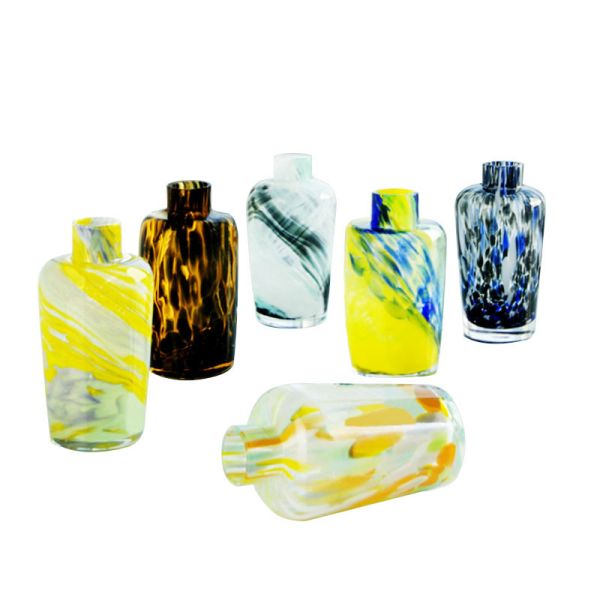 Eco-Friendly Hand Blown Glass Reed Diffuser Bottles - 500/200ml Wholesale, Custom Logo, Bulk Order