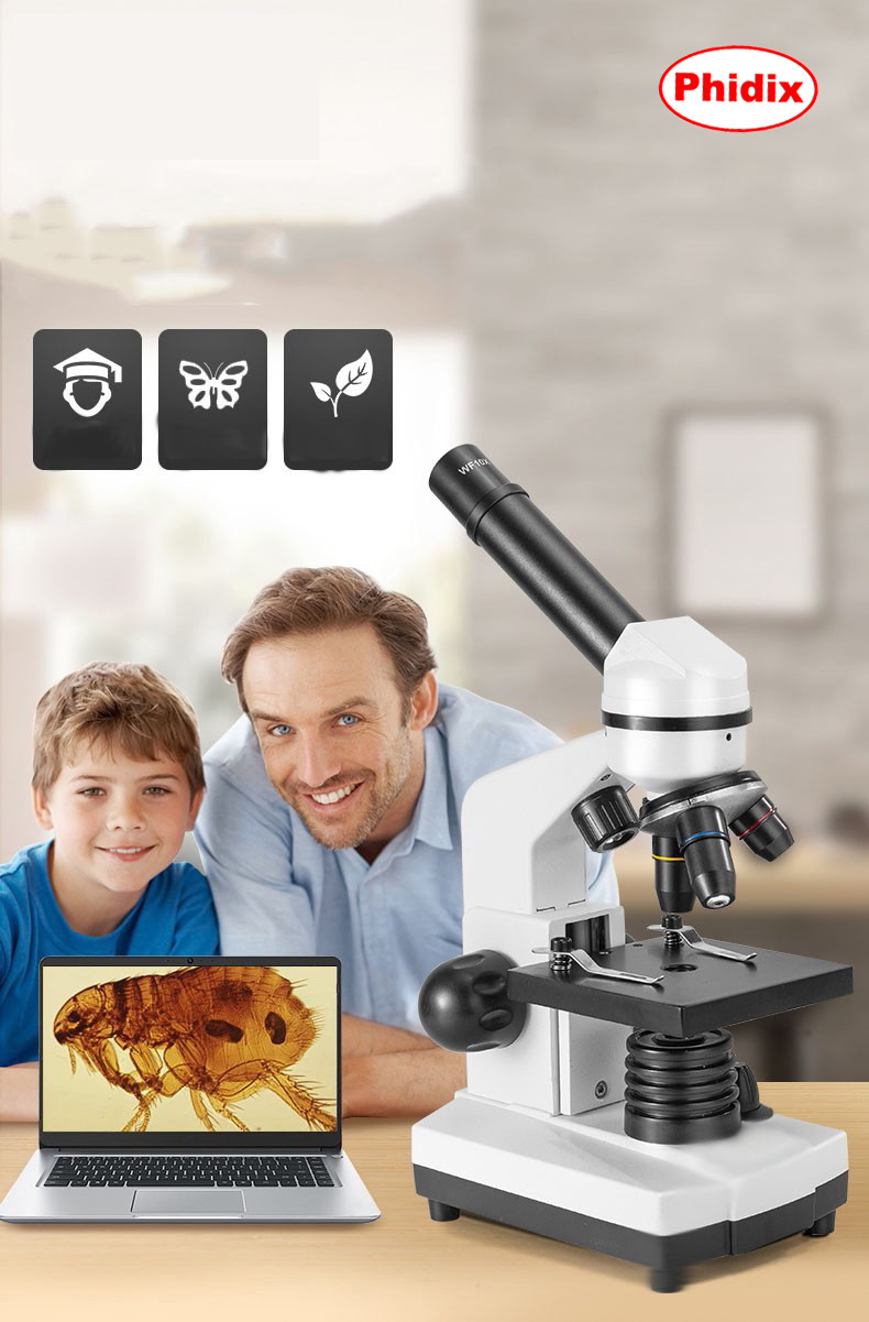 Monocular Drawtube Student Biological Microscope 640X ODM