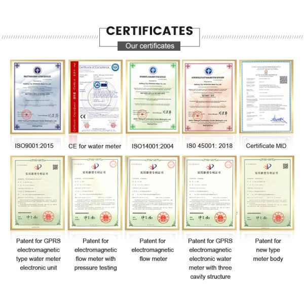 RS485 Modbus Digital Water Flow Meter Prices of Chinese Water Meter