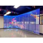 Shopping Mall Outdoor Full Color Waterproof P3.91-7.82 Mesh Transparent LED