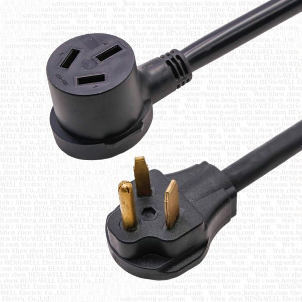 HENG-WELL 125Volt 50 Amps Welder Extension Cord NEMA 7-50P 7-50R SJTW SJTO SJTOW 10/3 8/2+10/1 Gauge for Welding Machines