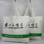 Mini Custom Printed Canvas Tote Bags , Reusable Cotton Tote Shopping Bag