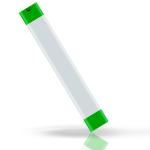 Portable Led Tube Magnetic Camping Light Rechargeable Battery Powered For