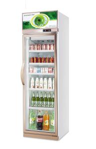 Wholesale 480L 50 / 60hz Commercial Beverage Cooler / Upright Glass Door Chiller from china suppliers