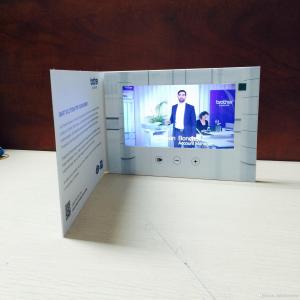 Wholesale Landscape Christmas LCD Invitation Card Magnetic Switch With USB Port from china suppliers