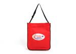 Silk Screen Printing Recyclable Tote Bag , Non Woven Messenger Bag With Adjust