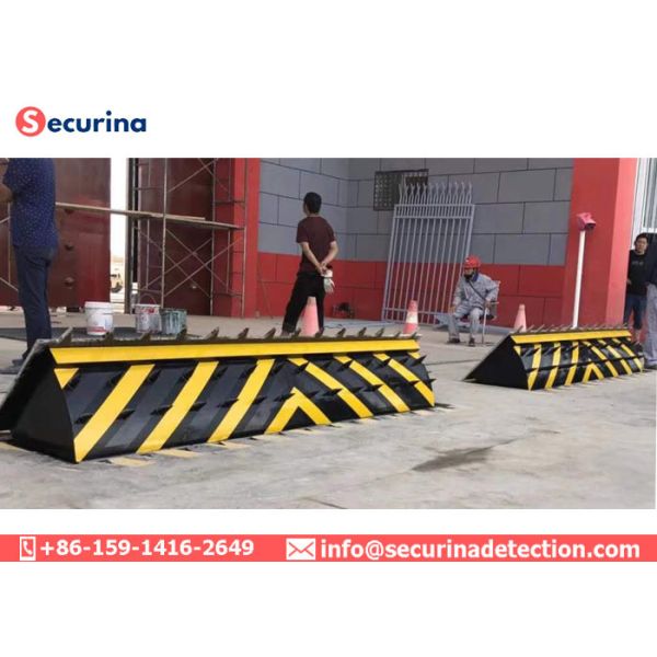 380V Power Supply Hydraulic Spike RoadBlocker Machine with 50meters Remote Control