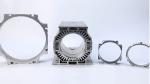 Extruded 6063 Aluminum Motor Enclosure Extrusion Casing Water Cooled