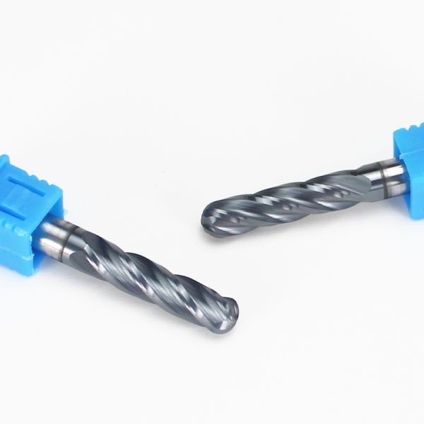 4F Ball Nose End Milling Cutter Diamond CNC Router Bit Tungsten Steel Milling Cutters Coating Options Altin Tin ODM
