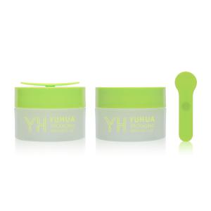 Wholesale 100g PP Plastic Cream Containers Cleaner Cream Scrub Salicylic Cotton Jar With Spoon from china suppliers