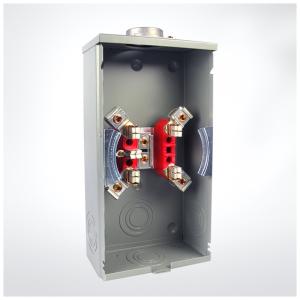 Wholesale 1 Phase Electric Meter Box 200amp Square Base Meter Socket from china suppliers
