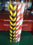 Slant White Red / Yellow Black High Intensity Grade Reflective Sheeting Tape