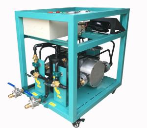 Wholesale R123 R245fa R1233zd Oil Free Compressor Refrigerant Charge Station For Hvac Refrigerant Charging Equipment from china suppliers