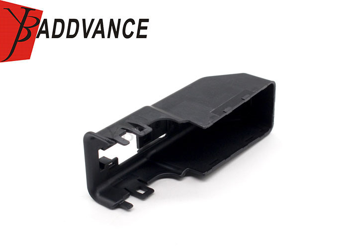 Automotive Black Plastic Back Cover For Electrical ECU 73 Pin Connector