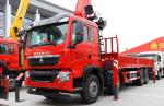 8x4 Truck Crane Mounted Chinese Brand Howo 350hp Weichai Engine XCMG Arm Strong