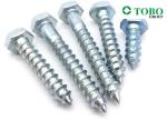 Hexagon Head Self Tapping Screw DIN571 Zincing External Hex Head Cap Tapping