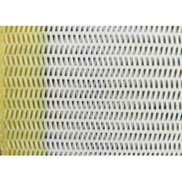 100% Polyester Dryer Spiral Wire Mesh Screen With Large / Medium / Small Loop