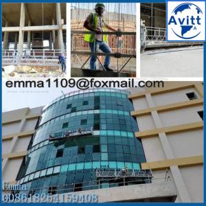 Wholesale Zlp 800 7.5mtr Hanging Scaffold Platform Coating Galvanize Working Height 100mtr Full Set from china suppliers