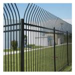 Galvanized and Powder Coated 6ft x 8ft Flat Top Corten Metal Picket Steel Heavy