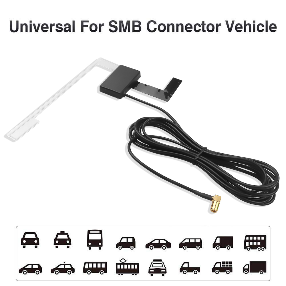 Yetnorson DAB Aerial FM Car Radio Antenna for Europe Australia Customized Connector