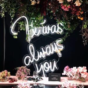 Wholesale 2835 Led Words Neon Light White Neon Words 45cm Wall Mounting from china suppliers