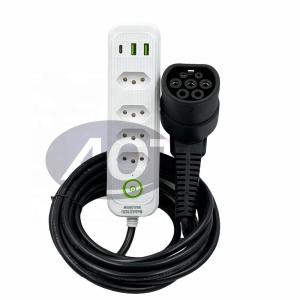 Wholesale BYD V2L Discharge With 5M Cable Brazil Socket AOTAI EV Connectors V2L Adapter Type 2 from china suppliers