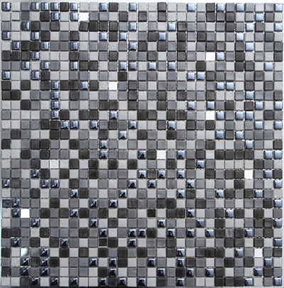 crystal glass glass mosaic tile LARM02 10x10mm