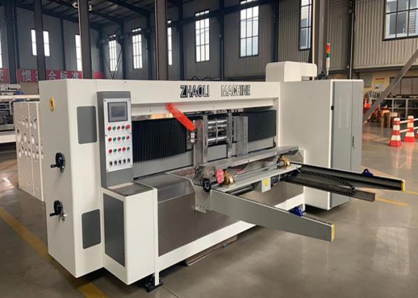 Rotary Corrugated Paperboard Corrugated Box Die Cutting Machine With High