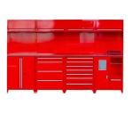 Logo OEM Logo Powder Coated Cold Rolled Steel Plate Garage Cabinets for Tool