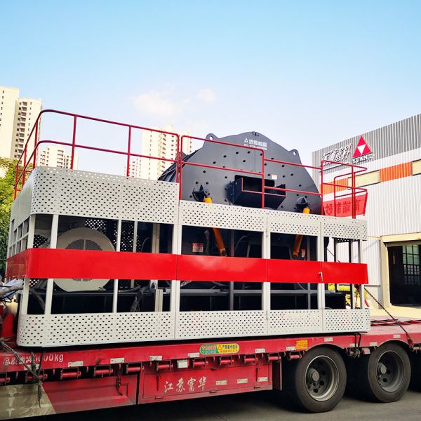 Pebbles Crushing Movable Horizontal Shaft Impactor Crusher for Gravel Processing Plant