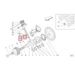 For Maserati Ghibli Levante Quattroporte Engine Crankshaft Tile Piston Link Tile
