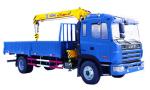4 Ton Hydraulic Telescopic Boom Truck Mounted Crane For Construction