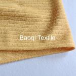Yellow popular solid single stripe dish rags microfiber tea towels wipes,single