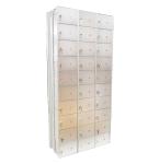 H125mm 10mm Stainless Steel Metal Safe Locker With External Hinge