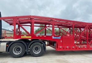 Wholesale Double Classis 40t-60t Anton Car Transport Trailer Air Suspension Car Carrier Semi-Trailer from china suppliers