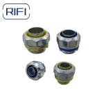Electrical 1 Inch Liquid Tight Conduit Zinc Straight Connector